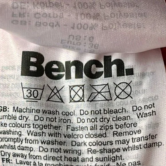 Bench Okehampton Textured Fleece Jacket - Raspberry - S - Picture 11 of 11